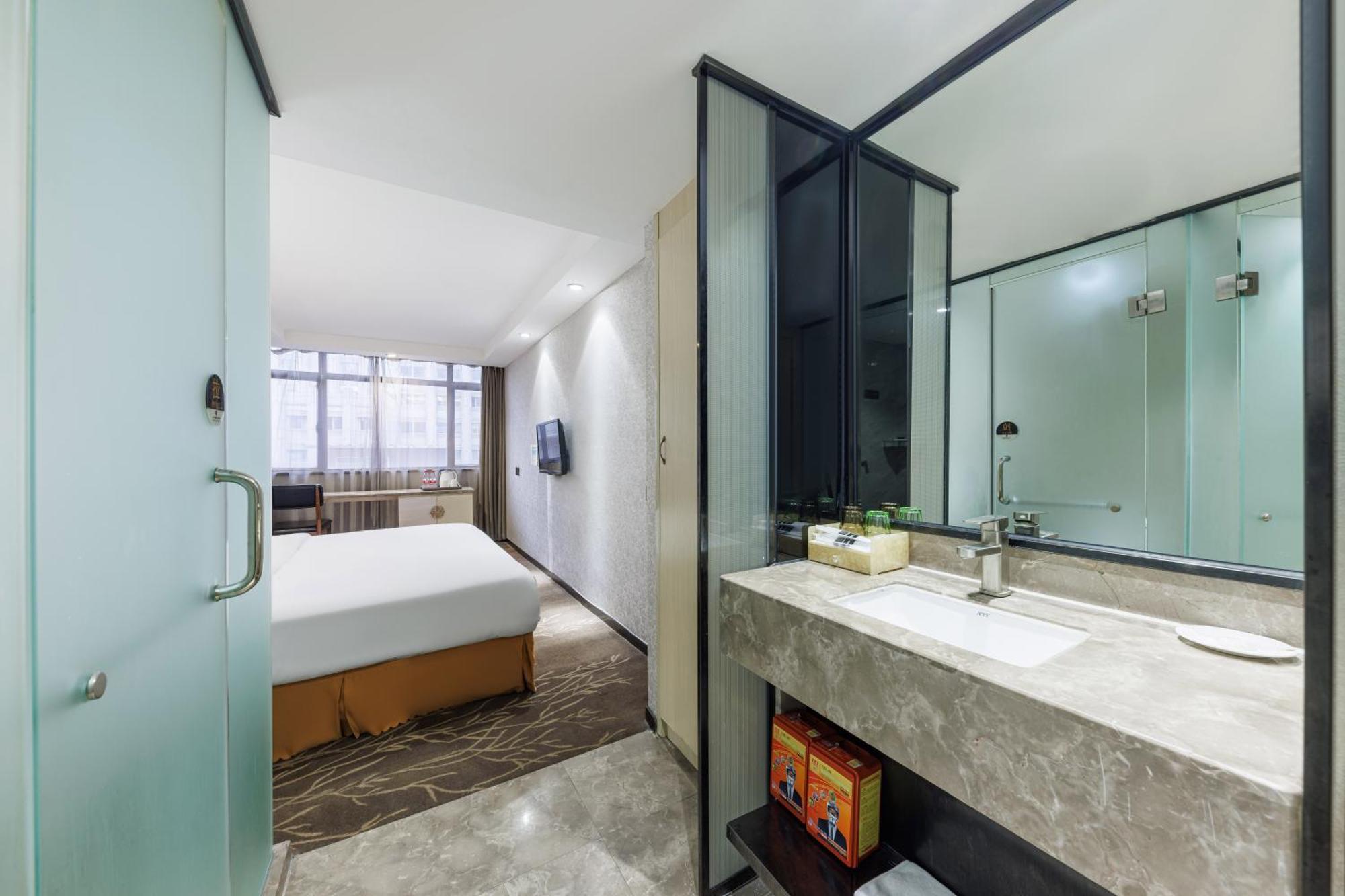 Fuhao Hotel Kanton Exterior foto