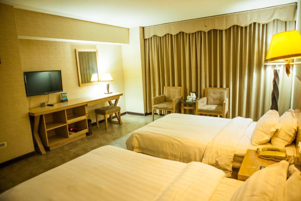 Fuhao Hotel Kanton Zimmer foto