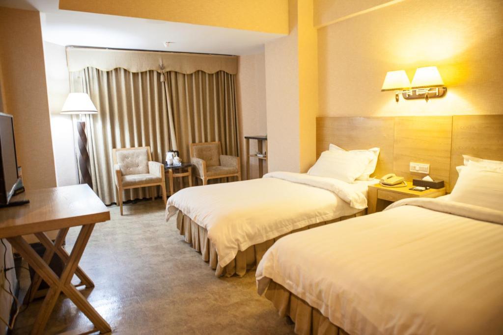 Fuhao Hotel Kanton Zimmer foto