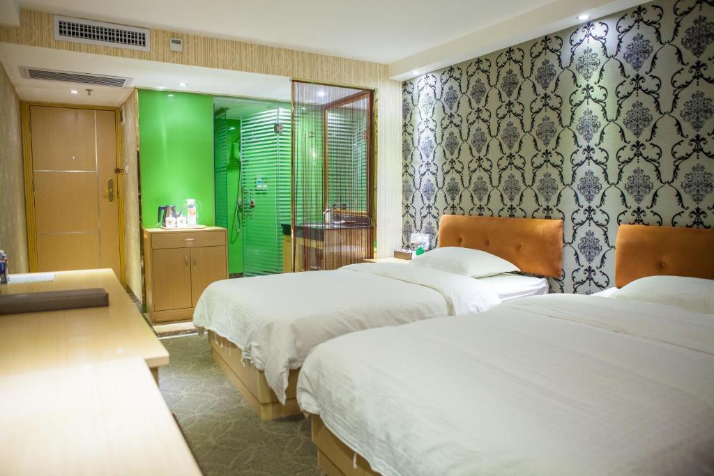 Fuhao Hotel Kanton Zimmer foto